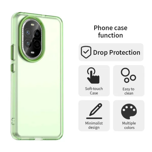 CANDY Ochranný kryt pre Huawei Nova 13 Pro zelený