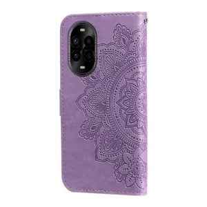 ART MANDALA Peňaženkový obal pre Huawei Nova 13 Pro fialový
