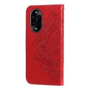 ART MANDALA Peňaženkový obal pre Huawei Nova 13 Pro červený