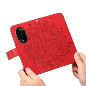 ART MANDALA Peňaženkový obal pre Huawei Nova 13 Pro červený