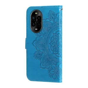 ART MANDALA Peňaženkový obal pre Huawei Nova 13 Pro modrý