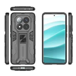SUPERSONIC Ochranný obal so stojanom pre Xiaomi Redmi Note 14 Pro 5G čierny