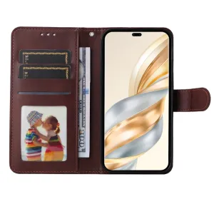 SMOOTH Peňaženkové puzdro pre Honor Magic7 Lite 5G hnedé