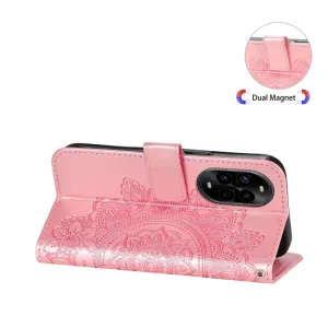 ART MANDALA Peňaženkový obal pre Huawei Nova 13 Pro ružový