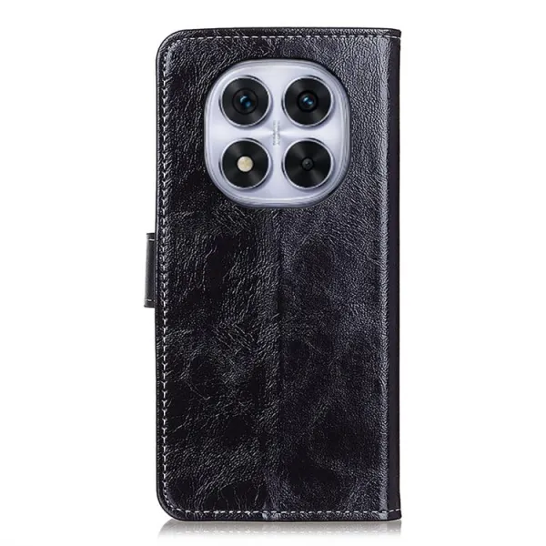 RETRO Peňaženkový obal Xiaomi Redmi Note 14 Pro čierny