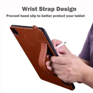 BACKY Ochranný obal s držiakom Honor MagicPad 2 hnedý