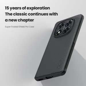 NILLKIN FROSTED Ochranný kryt pre Xiaomi Redmi Note 14 Pro+ 5G modrý