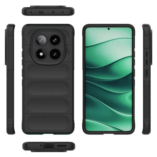 STEPS Ochranný kryt pre Xiaomi Redmi Note 14 Pro 5G čierny