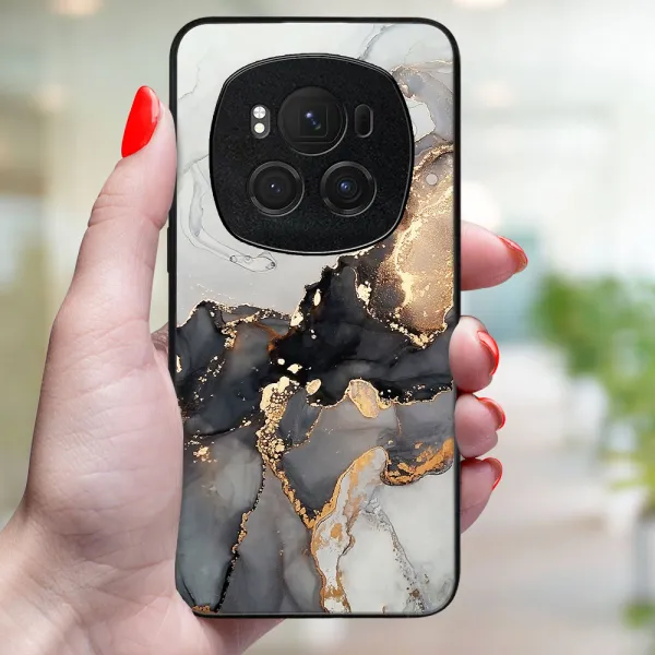 MY ART Ochranný kryt pre Honor Magic6 Pro 5G GREY MARBLE (140)
