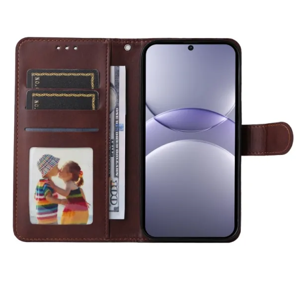 SMOOTH Peňaženkové puzdro pre Huawei Nova 13 hnedé