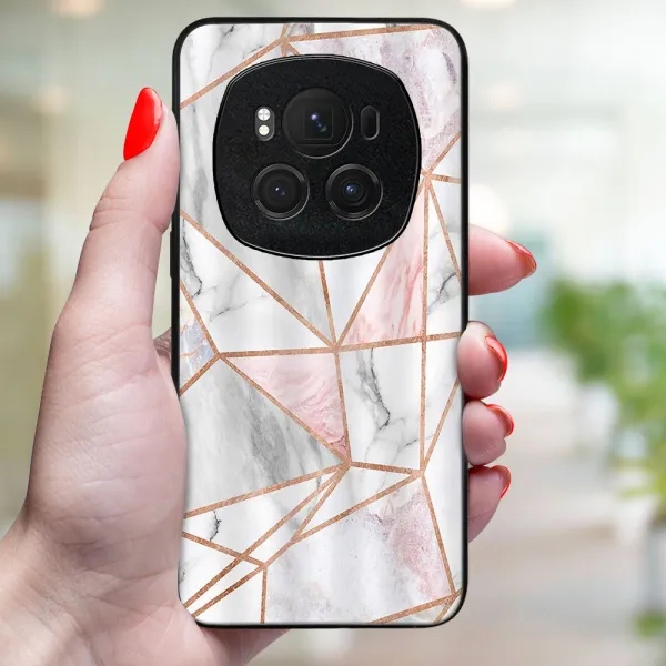 MY ART Ochranný kryt pre Honor Magic6 Pro 5G PINK MARBLE (143)