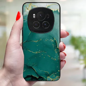 MY ART Ochranný kryt pre Honor Magic6 Pro 5G GREEN MARBLE (145)