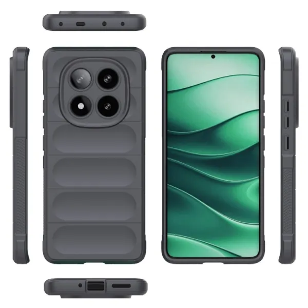 STEPS Ochranný kryt pre Xiaomi Redmi Note 14 Pro 5G tmavošedý