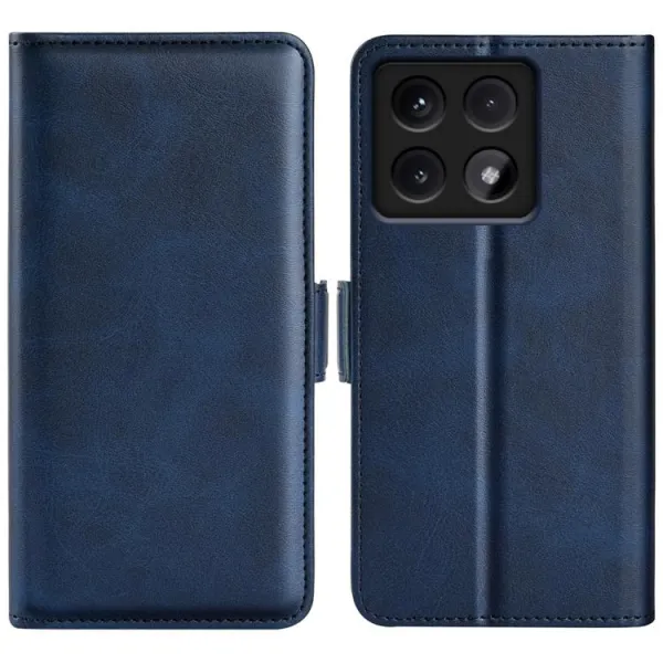 SIDE Peňaženkové puzdro pre Xiaomi 14T modré