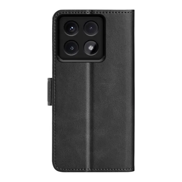 SIDE Peňaženkové puzdro pre Xiaomi 14T Pro čierne