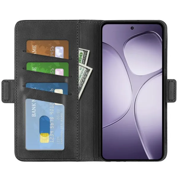 SIDE Peňaženkové puzdro pre Xiaomi 14T Pro čierne