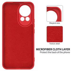 RUBBER Ochranný obal pre Huawei Nova 13 červený