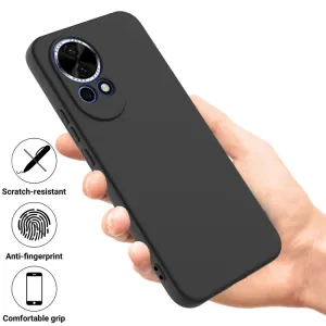 RUBBER Ochranný obal pre Huawei Nova 13 čierny