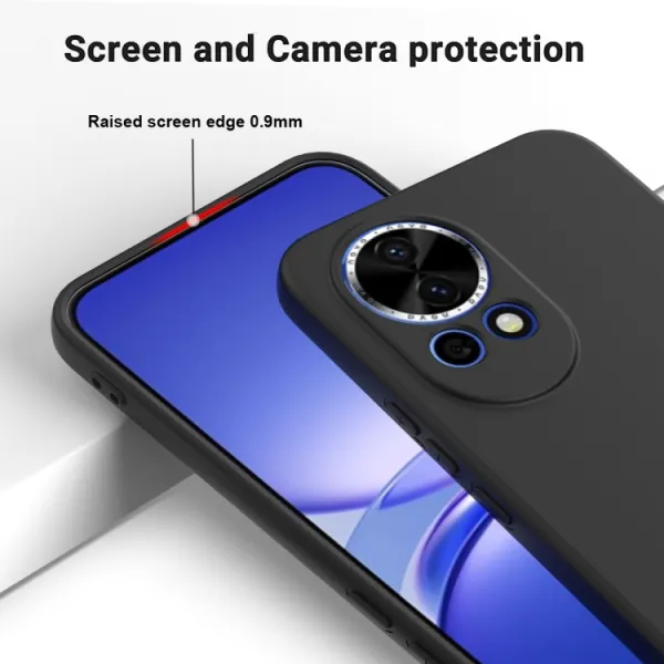 RUBBER Ochranný obal pre Huawei Nova 13 čierny