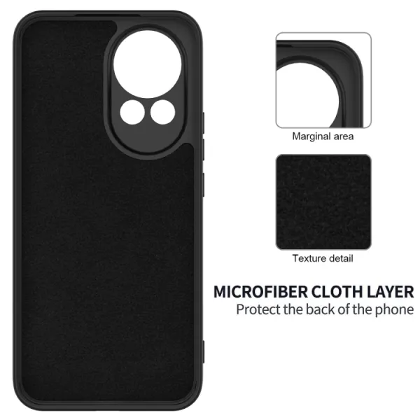 RUBBER Ochranný obal pre Huawei Nova 13 čierny