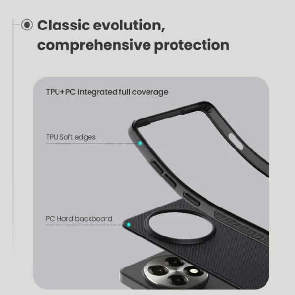 NILLKIN FROSTED Ochranný kryt pre OnePlus 13R 5G modrý