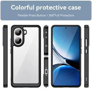 CRYSTAL Ochranný kryt pre Xiaomi Poco X7 Pro čierny