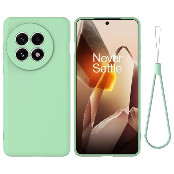 RUBBER Ochranný kryt pre OnePlus 13R 5G zelený