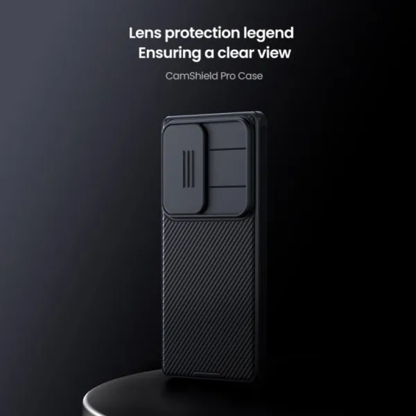 NoName Nillkin CamShield PRO Zadní Kryt pro Samsung Galaxy S25 Ultra Black