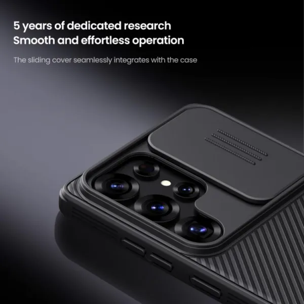 NoName Nillkin CamShield PRO Zadní Kryt pro Samsung Galaxy S25 Ultra Black
