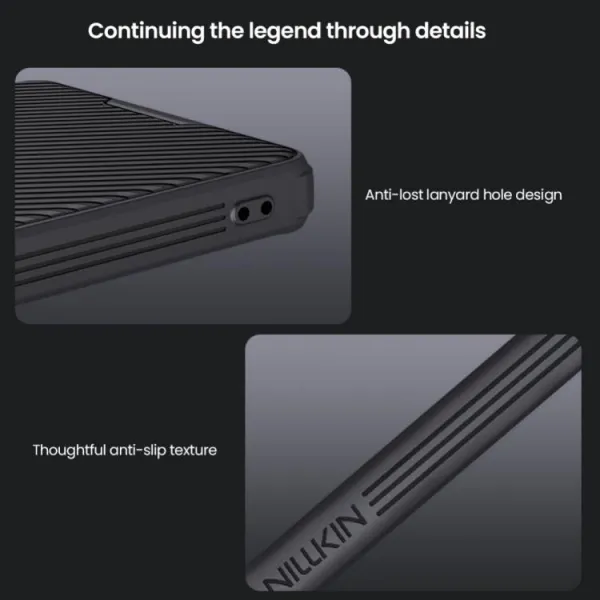 NoName Nillkin CamShield PRO Zadní Kryt pro Samsung Galaxy S25 Ultra Black