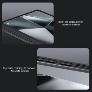 NoName Nillkin CamShield PRO Zadní Kryt pro Samsung Galaxy S25 Ultra Black