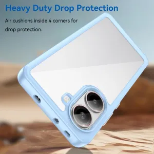 CRYSTAL Ochranný kryt pre Xiaomi Poco X7 Pro modrý