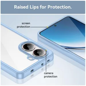 CRYSTAL Ochranný kryt pre Xiaomi Poco X7 Pro modrý