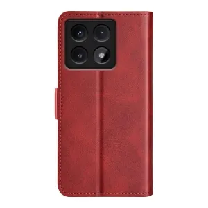 SIDE Peňaženkové puzdro pre Xiaomi 14T červené
