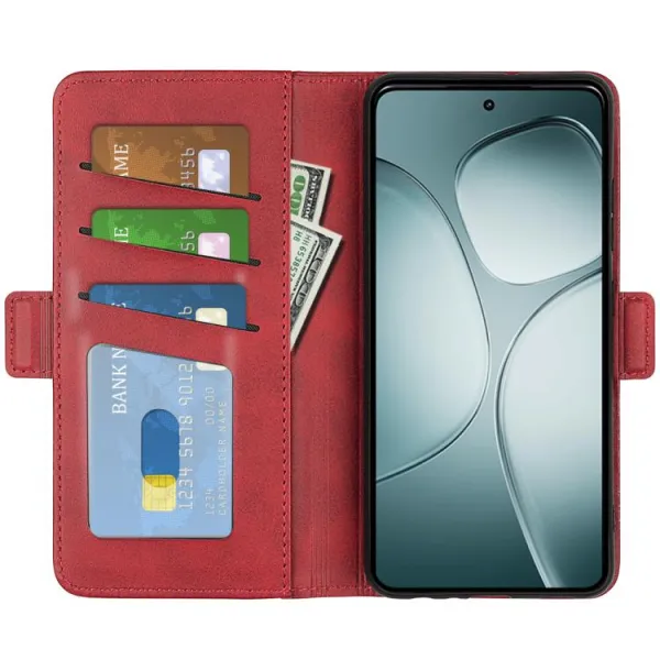 SIDE Peňaženkové puzdro pre Xiaomi 14T červené