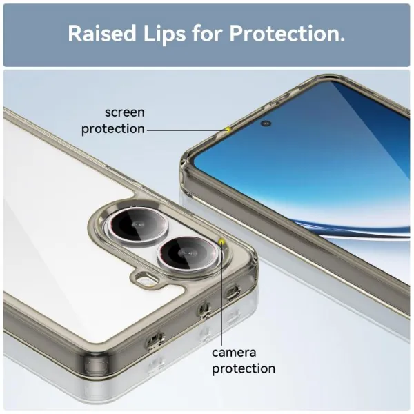 CRYSTAL Ochranný kryt pre Xiaomi Poco X7 Pro šedý