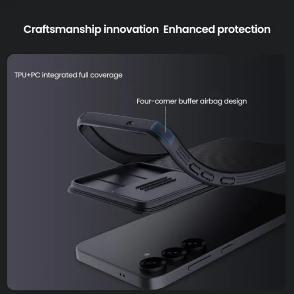 NILLKIN CAMSHIELD PRO Kryt pre Samsung Galaxy S25 Plus 5G zelený