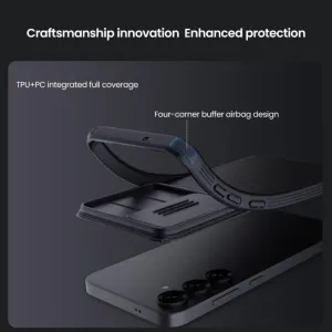 NILLKIN CAMSHIELD PRO Kryt pre Samsung Galaxy S25 Plus 5G zelený