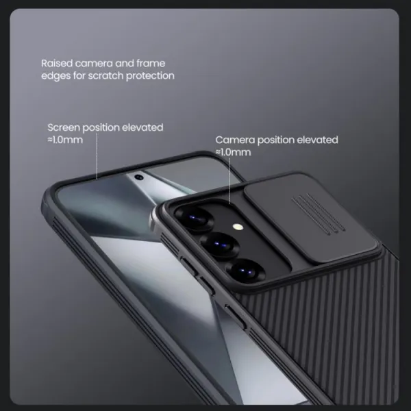 NILLKIN CAMSHIELD PRO Kryt pre Samsung Galaxy S25 Plus 5G zelený