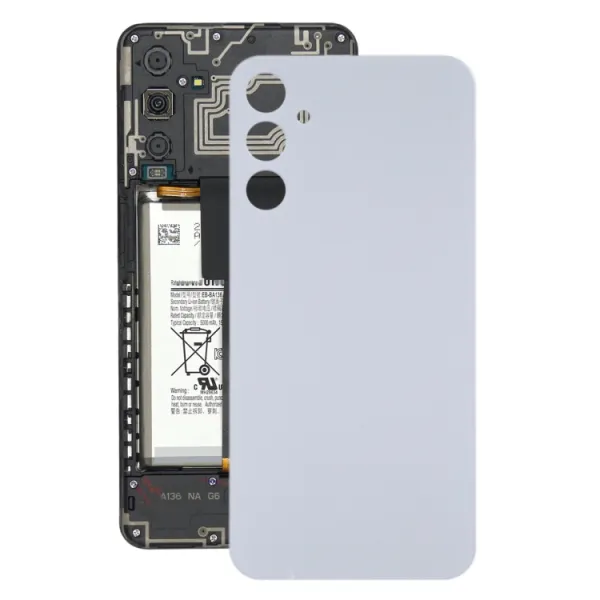 Originál kryt batérie pre Samsung Galaxy A34 5G strieborný