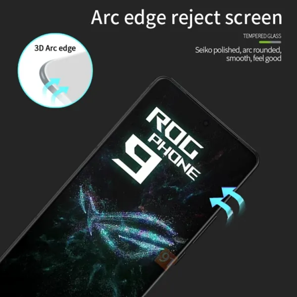 3D Tvrdené ochranné sklo pre Asus Zenfone 12 Ultra