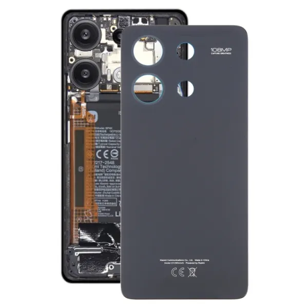 Originál kryt batérie pre Xiaomi Redmi Note 13 čierny
