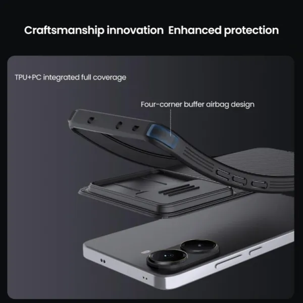 NILLKIN CAMSHIELD PRO Kryt pre Xiaomi Poco X7 Pro modrý