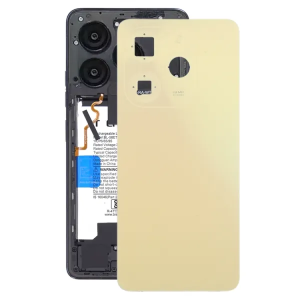 Originál kryt batérie pre Tecno Spark Go 2024 zlatý