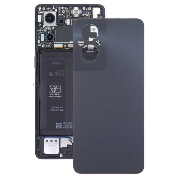 Originál kryt batérie pre OPPO Reno7 Lite 5G čierny