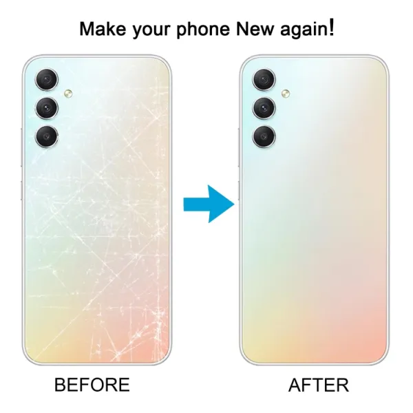 Originál kryt batérie pre Samsung Galaxy A34 5G strieborný