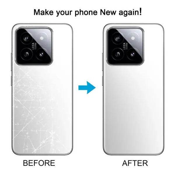 PROTEMIO Kryt batérie pre Xiaomi 14 biely