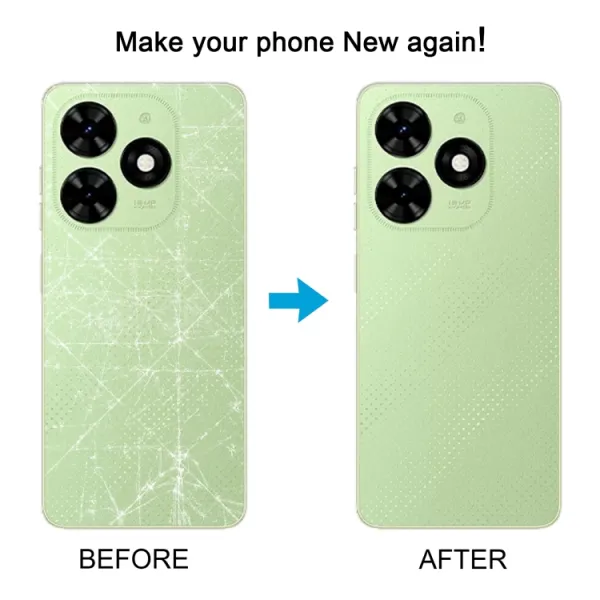 Originál kryt batérie pre Tecno Spark Go 2024 biely