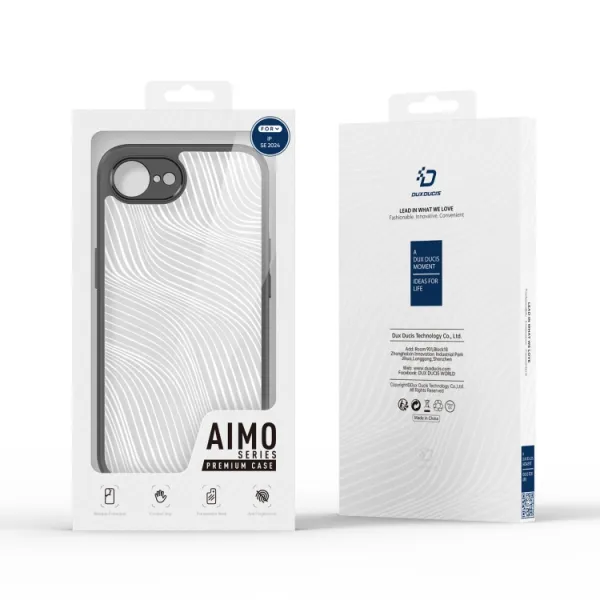 DUX AIMO Ochranný kryt pre Apple iPhone 16e čierny