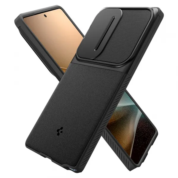 SPIGEN OPTIK ARMOR Puzdro pre Samsung Galaxy S25 Ultra 5G BLACK